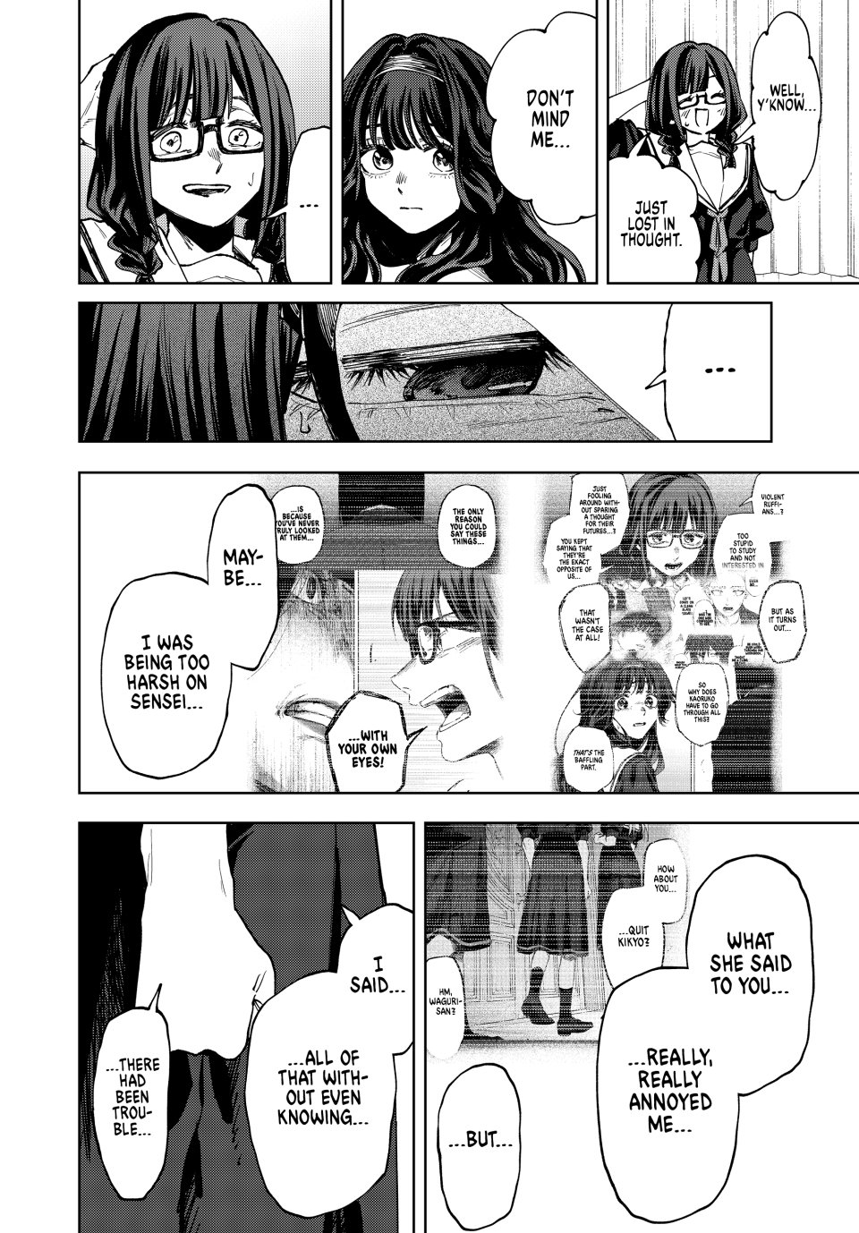 Kaoru Hana wa Rin to Saku chapter 163 page 8
