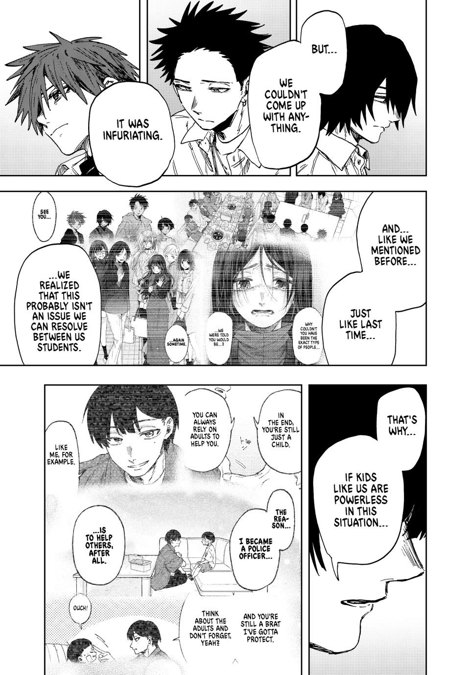 Kaoru Hana wa Rin to Saku chapter 164 page 5