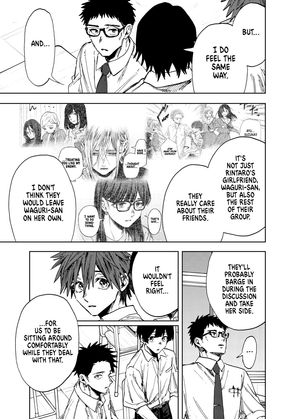 Kaoru Hana wa Rin to Saku chapter 164 page 9