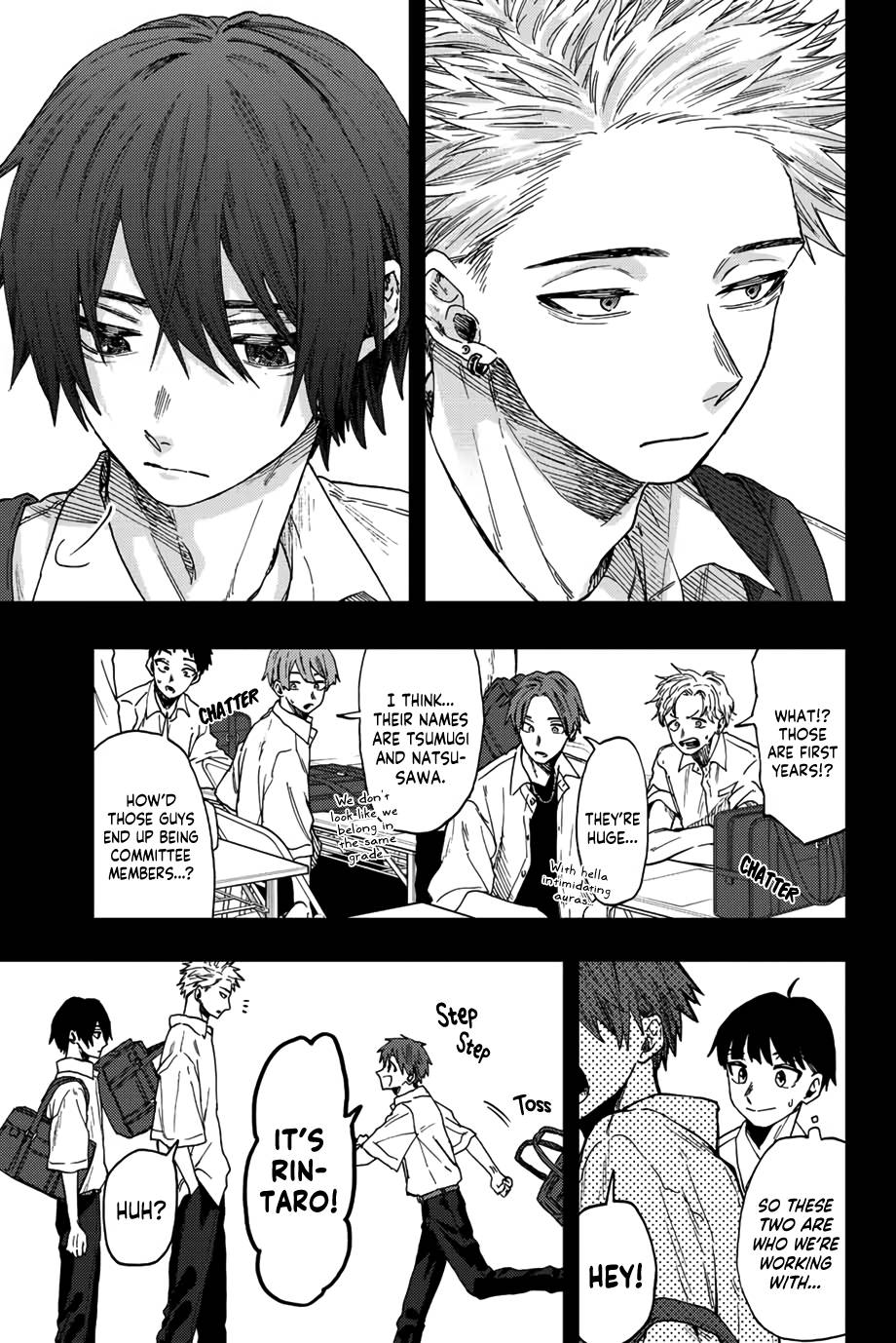 Kaoru Hana wa Rin to Saku chapter 49 page 4