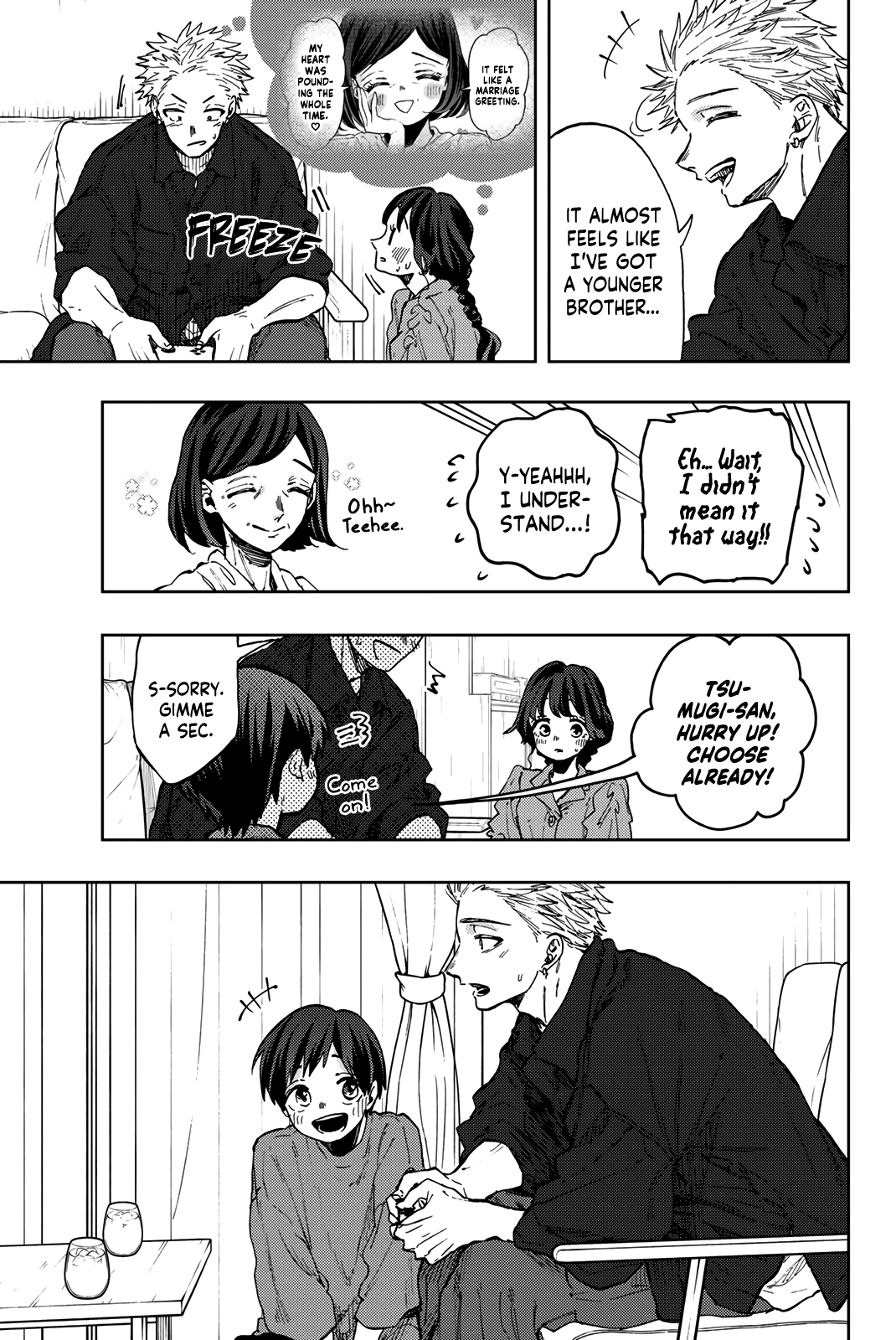 Kaoru Hana wa Rin to Saku chapter 56.5 page 9