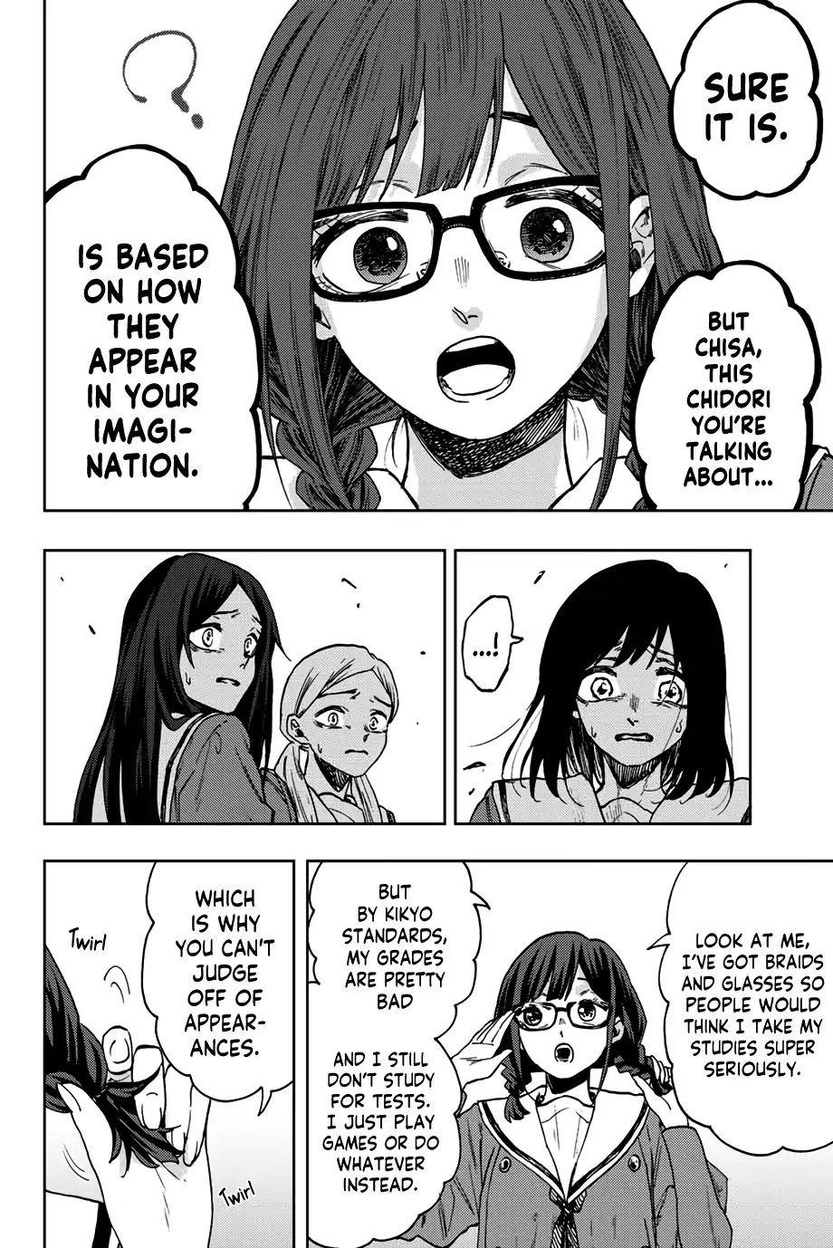 Kaoru Hana wa Rin to Saku chapter 61 page 7