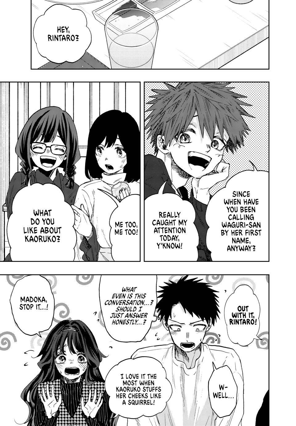 Kaoru Hana wa Rin to Saku chapter 72 page 1