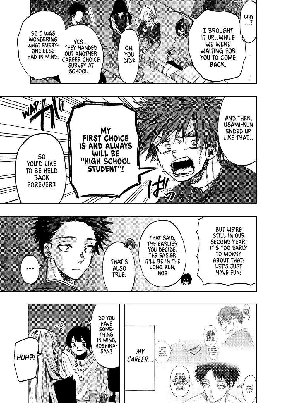 Kaoru Hana wa Rin to Saku chapter 88 page 17