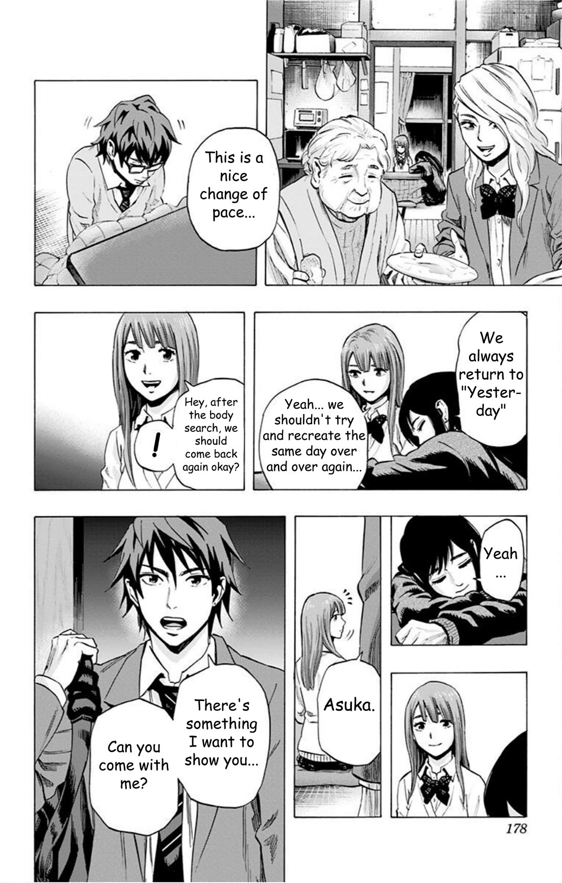 Karada Sagashi chapter 35 page 10