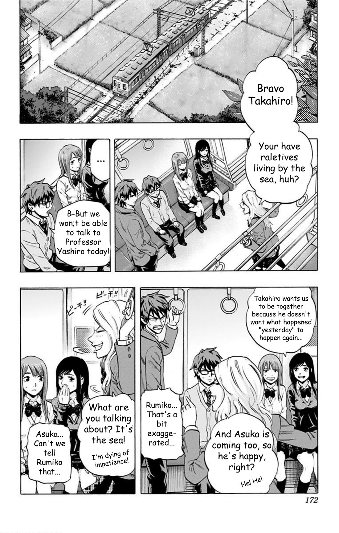 Karada Sagashi chapter 35 page 4