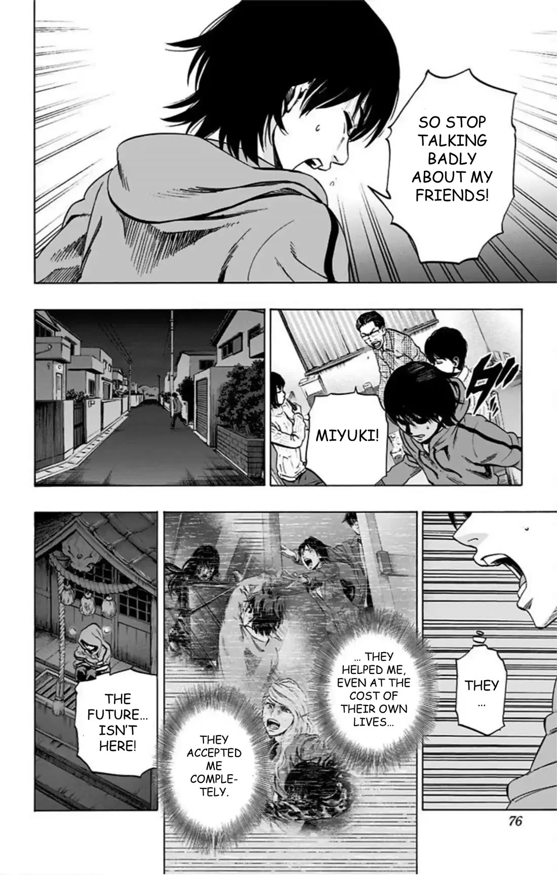 Karada Sagashi chapter 71 page 9