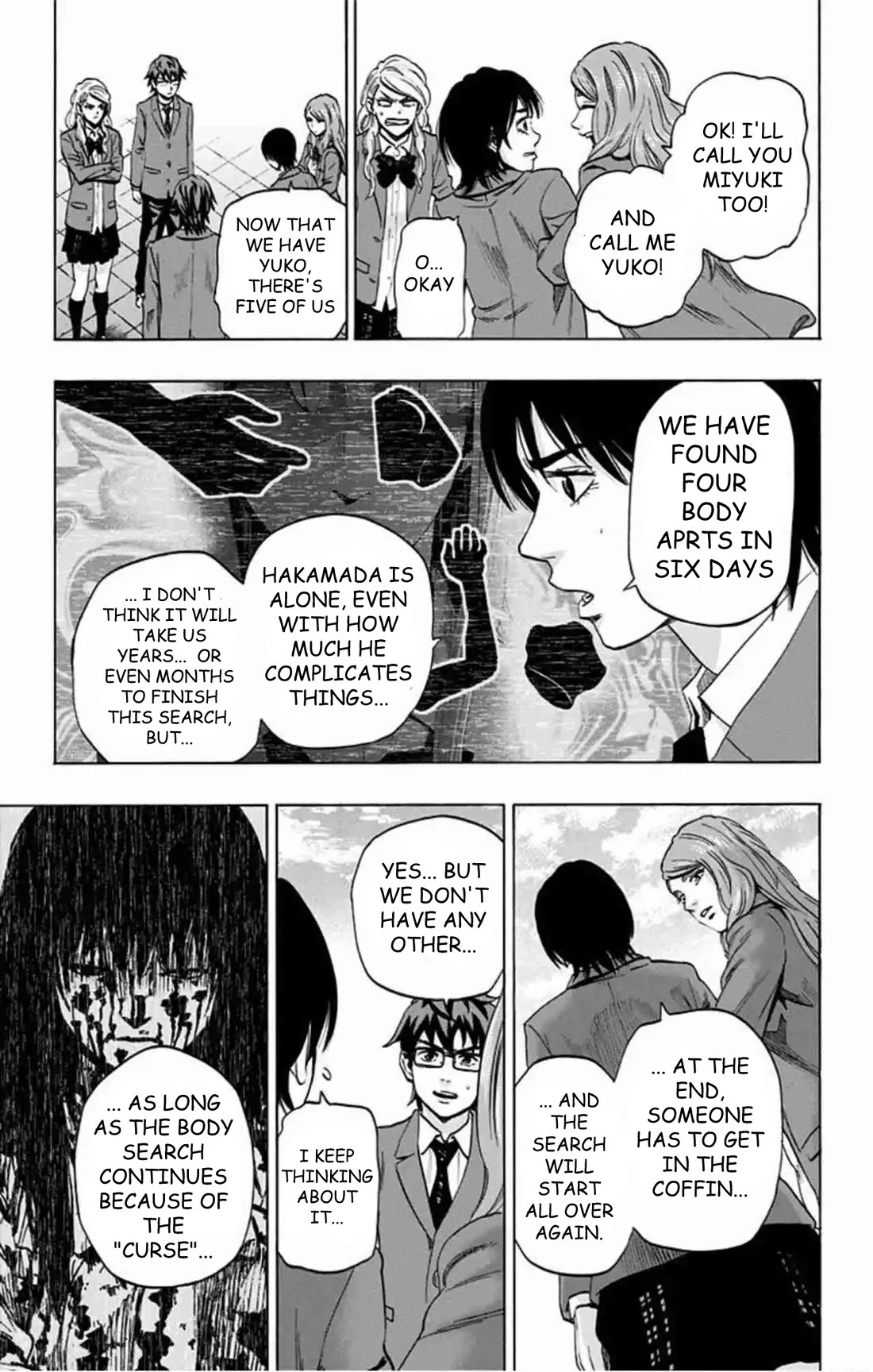 Karada Sagashi chapter 77 page 8