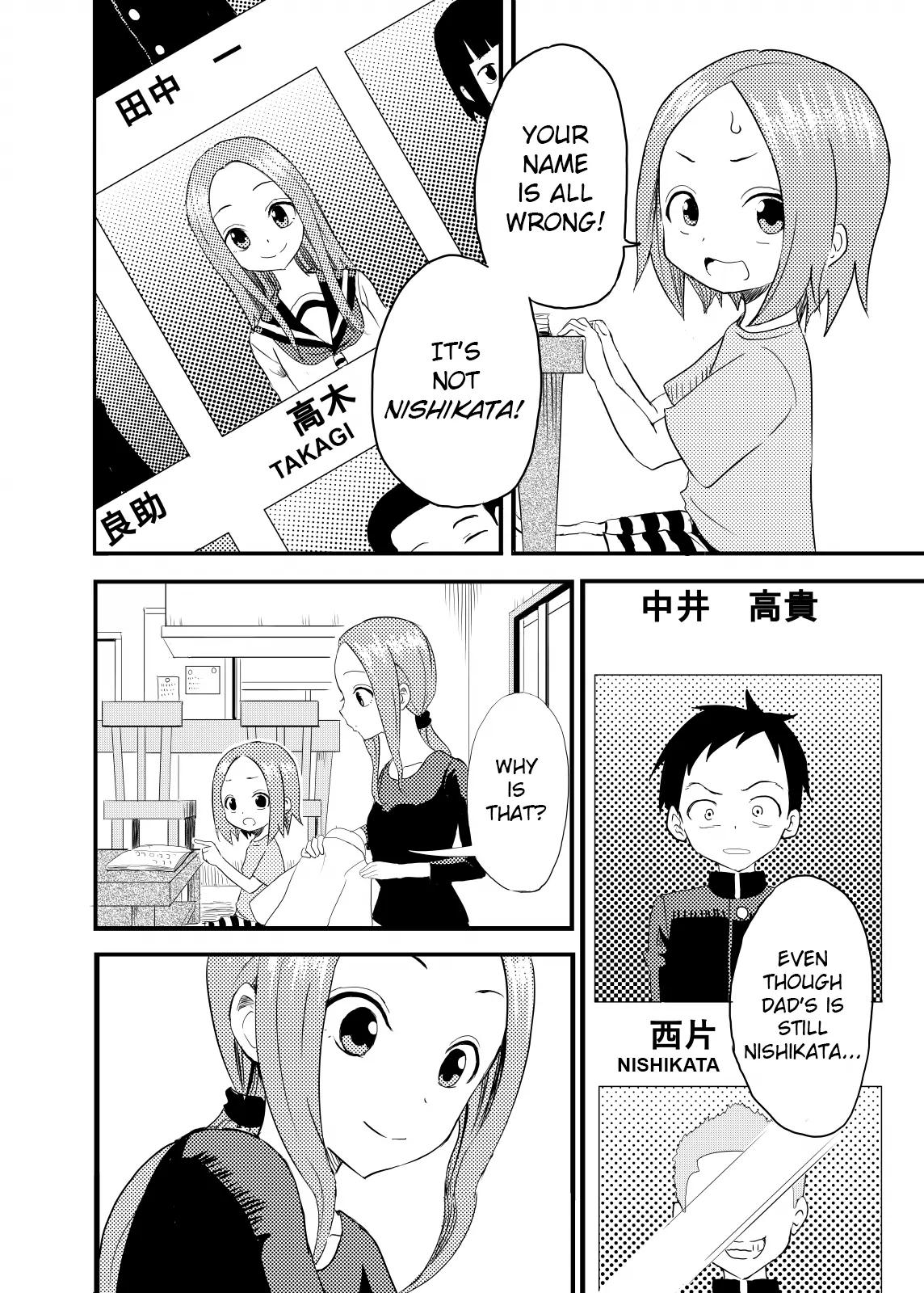 Karakai Jouzu no (Moto) Takagi-san chapter 1 page 2