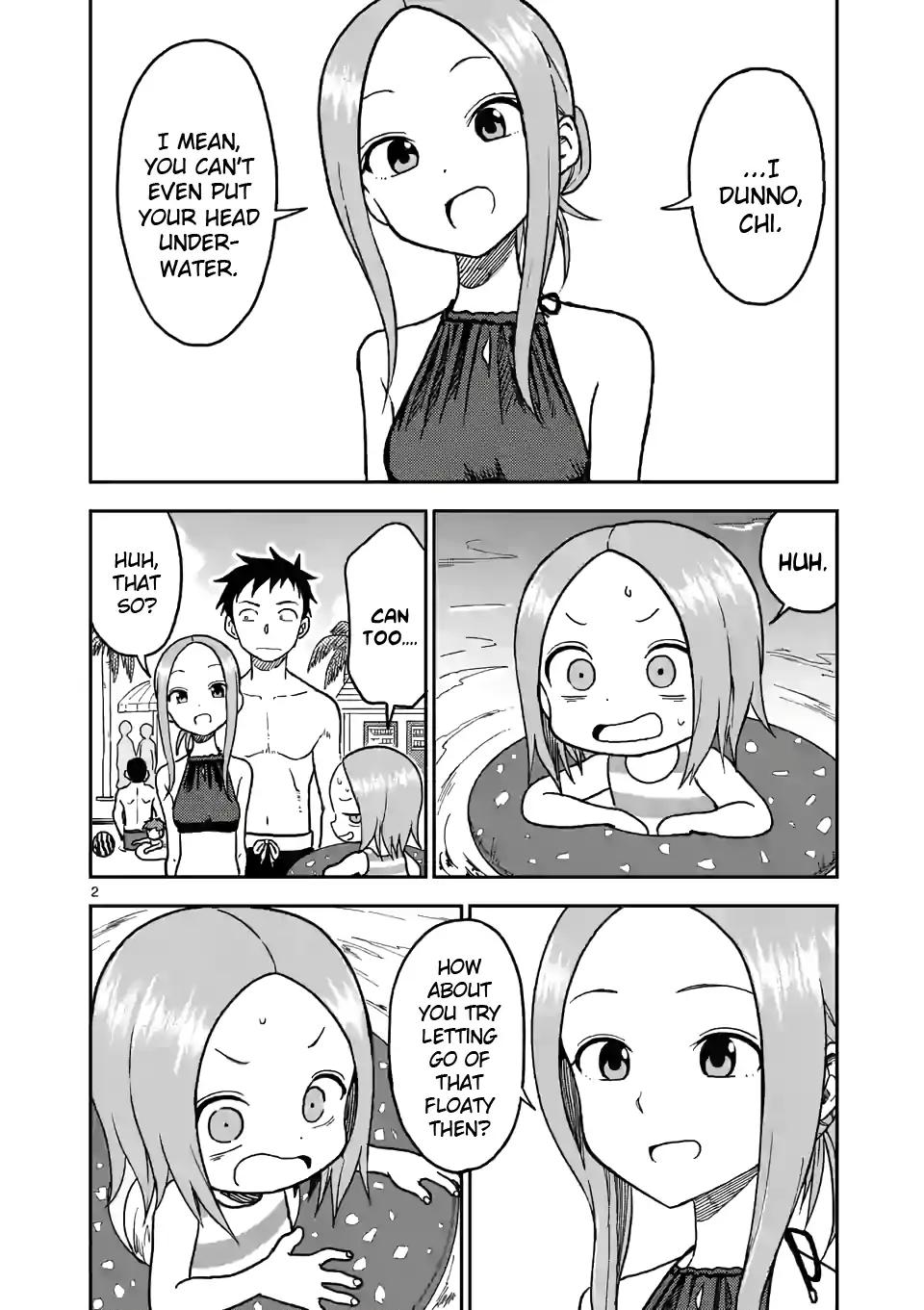 Karakai Jouzu no (Moto) Takagi-san chapter 102 page 2
