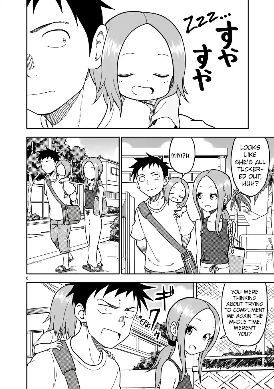 Karakai Jouzu no (Moto) Takagi-san chapter 103 page 6