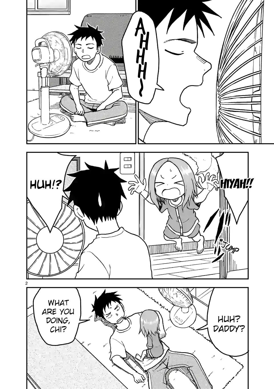 Karakai Jouzu no (Moto) Takagi-san chapter 104 page 2