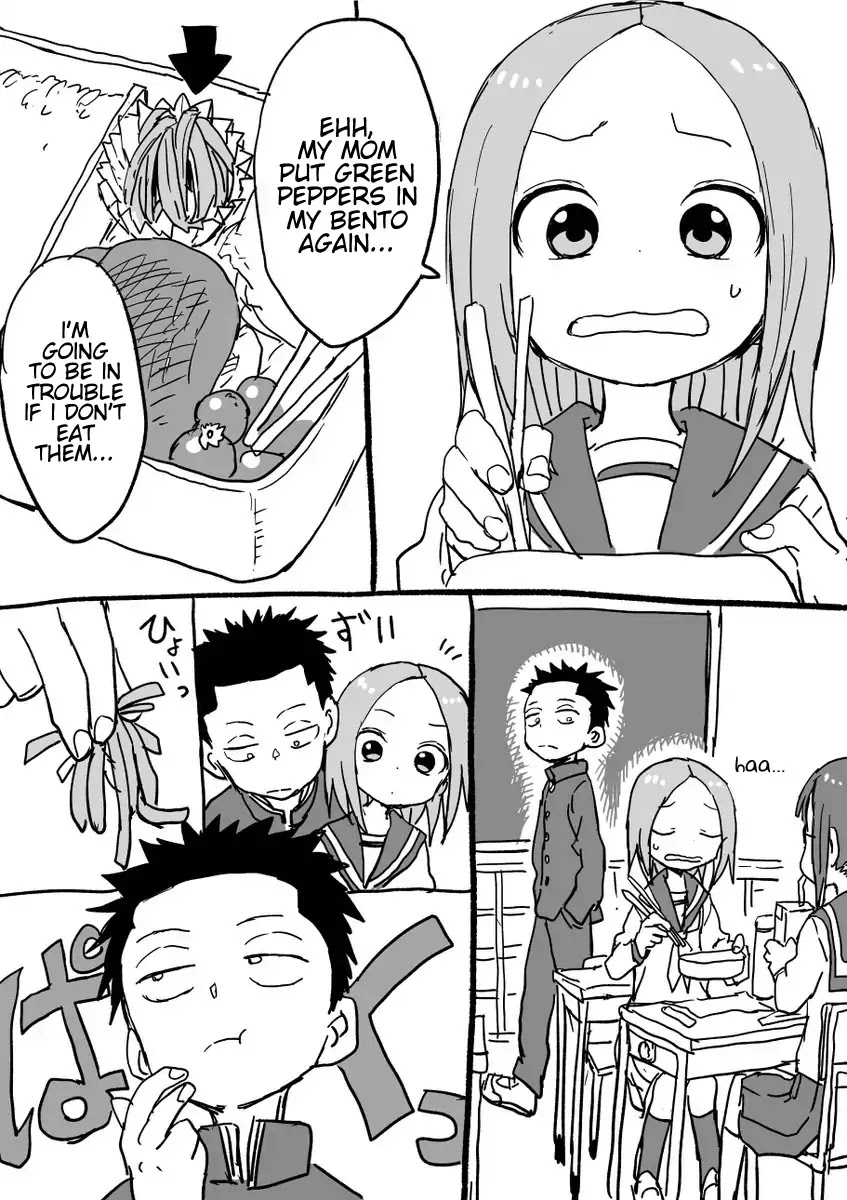 Karakai Jouzu no (Moto) Takagi-san chapter 106.5 page 1