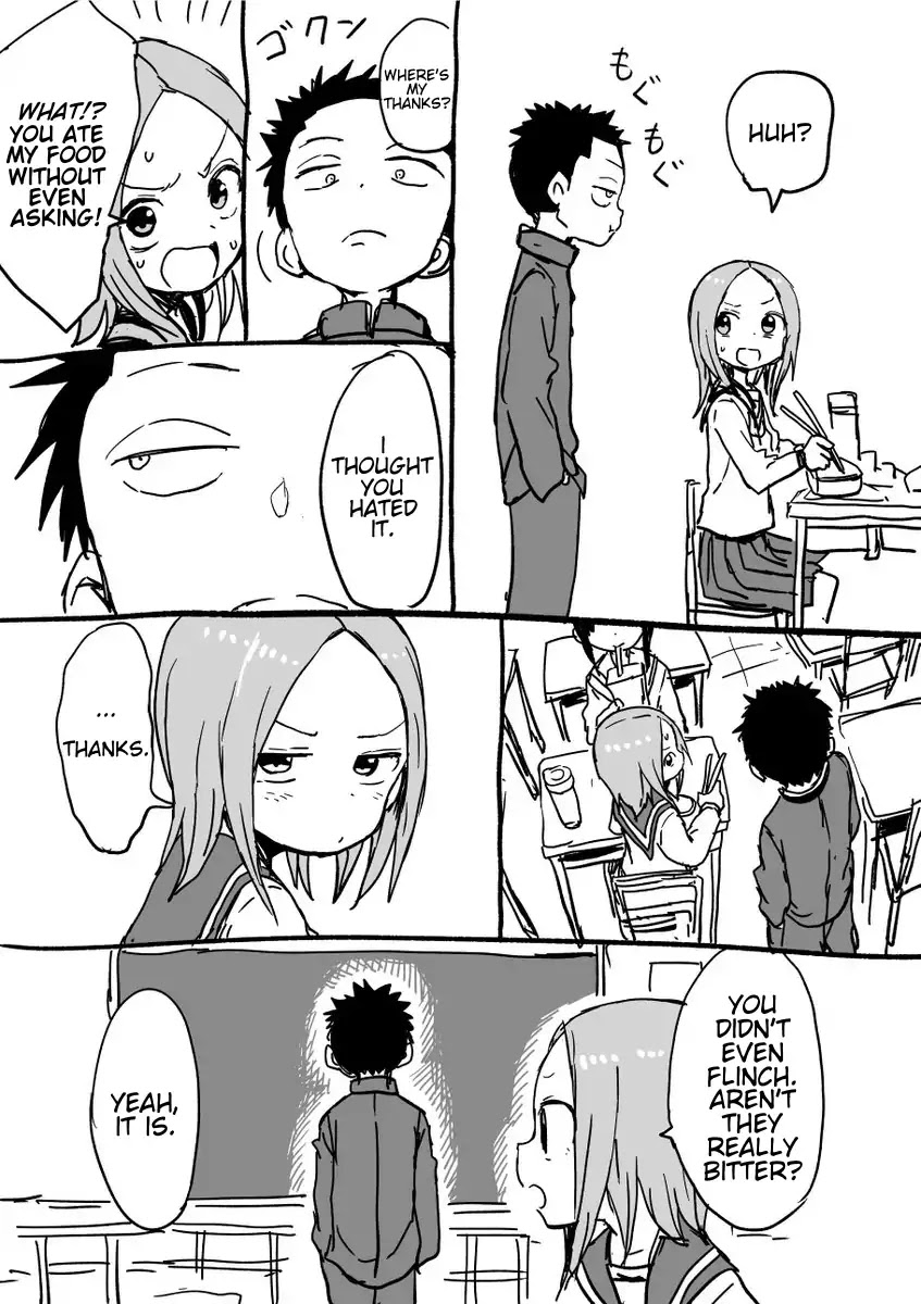Karakai Jouzu no (Moto) Takagi-san chapter 106.5 page 2