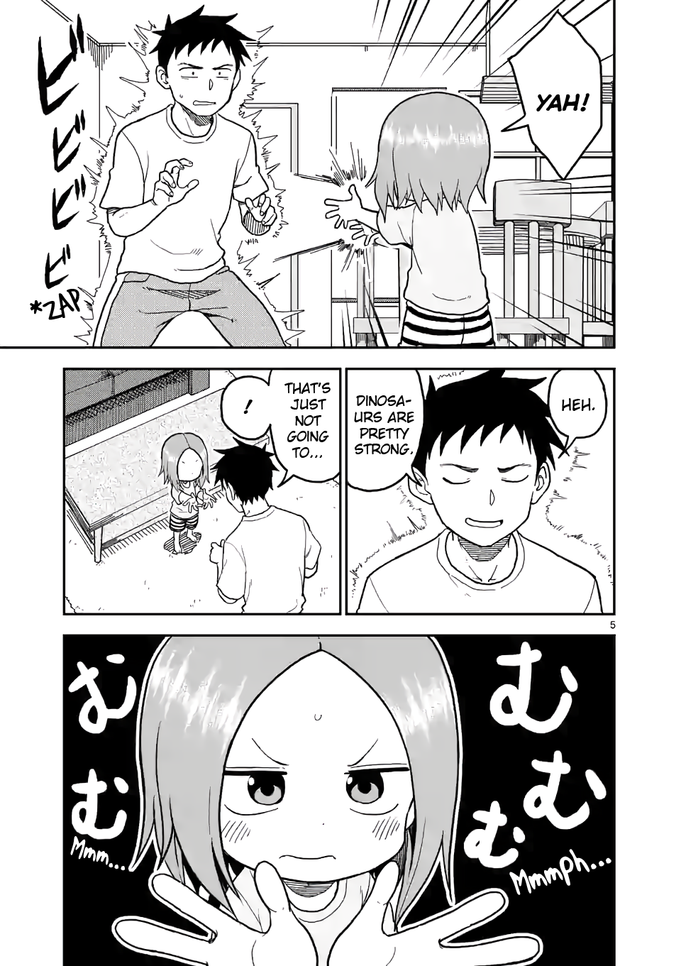 Karakai Jouzu no (Moto) Takagi-san chapter 106 page 5