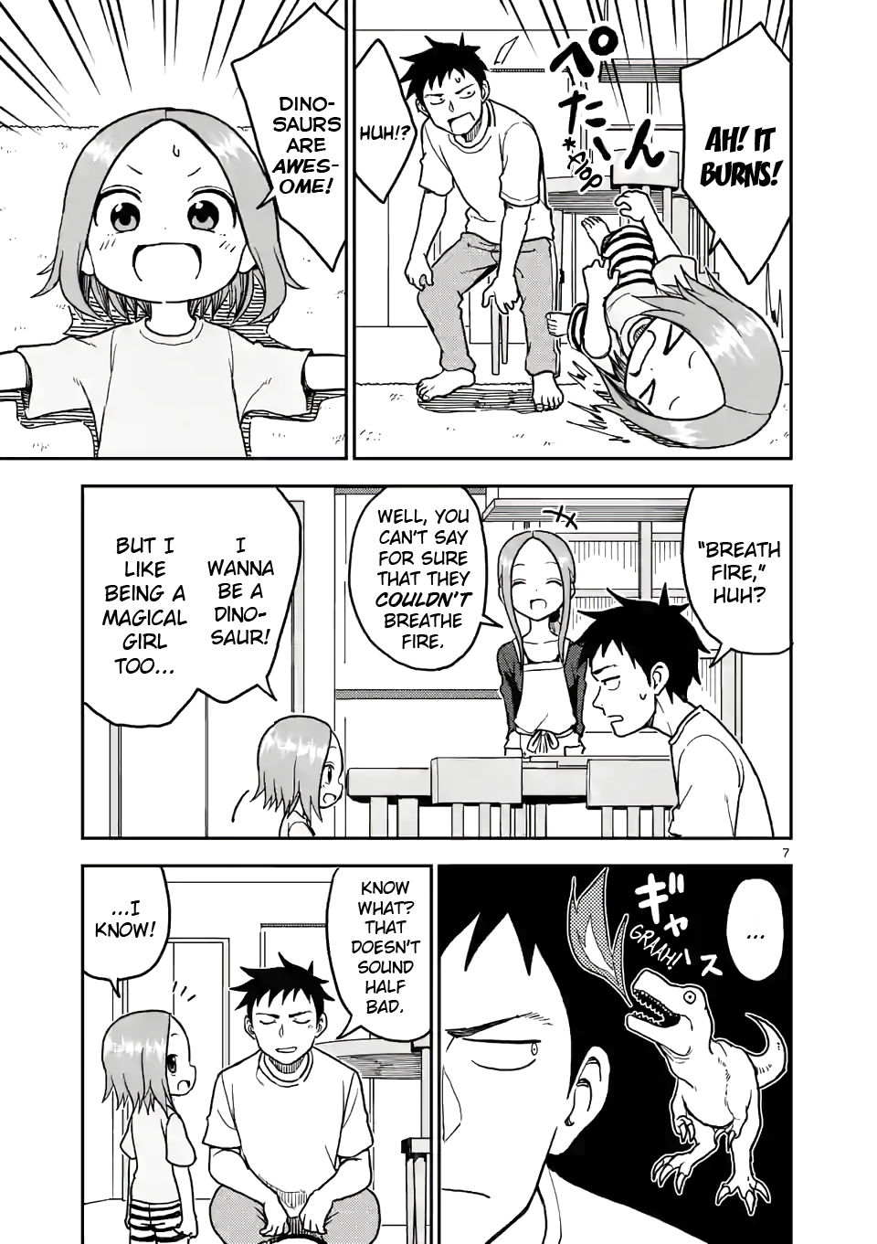 Karakai Jouzu no (Moto) Takagi-san chapter 106 page 7