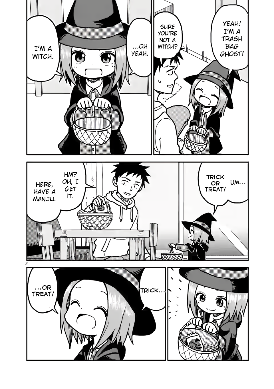 Karakai Jouzu no (Moto) Takagi-san chapter 110 page 2