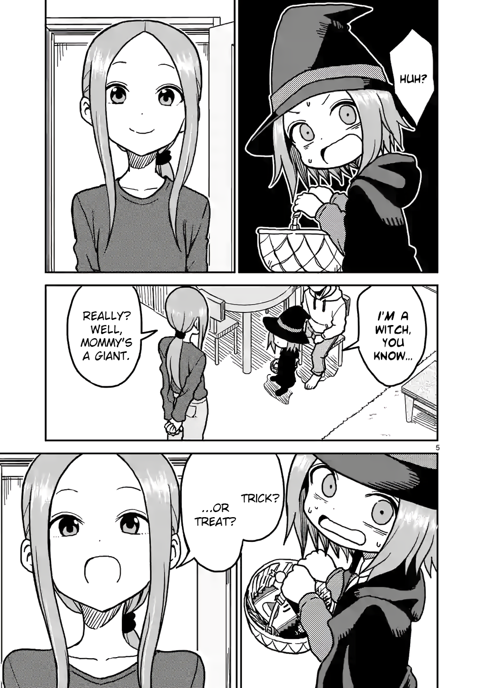 Karakai Jouzu no (Moto) Takagi-san chapter 110 page 5