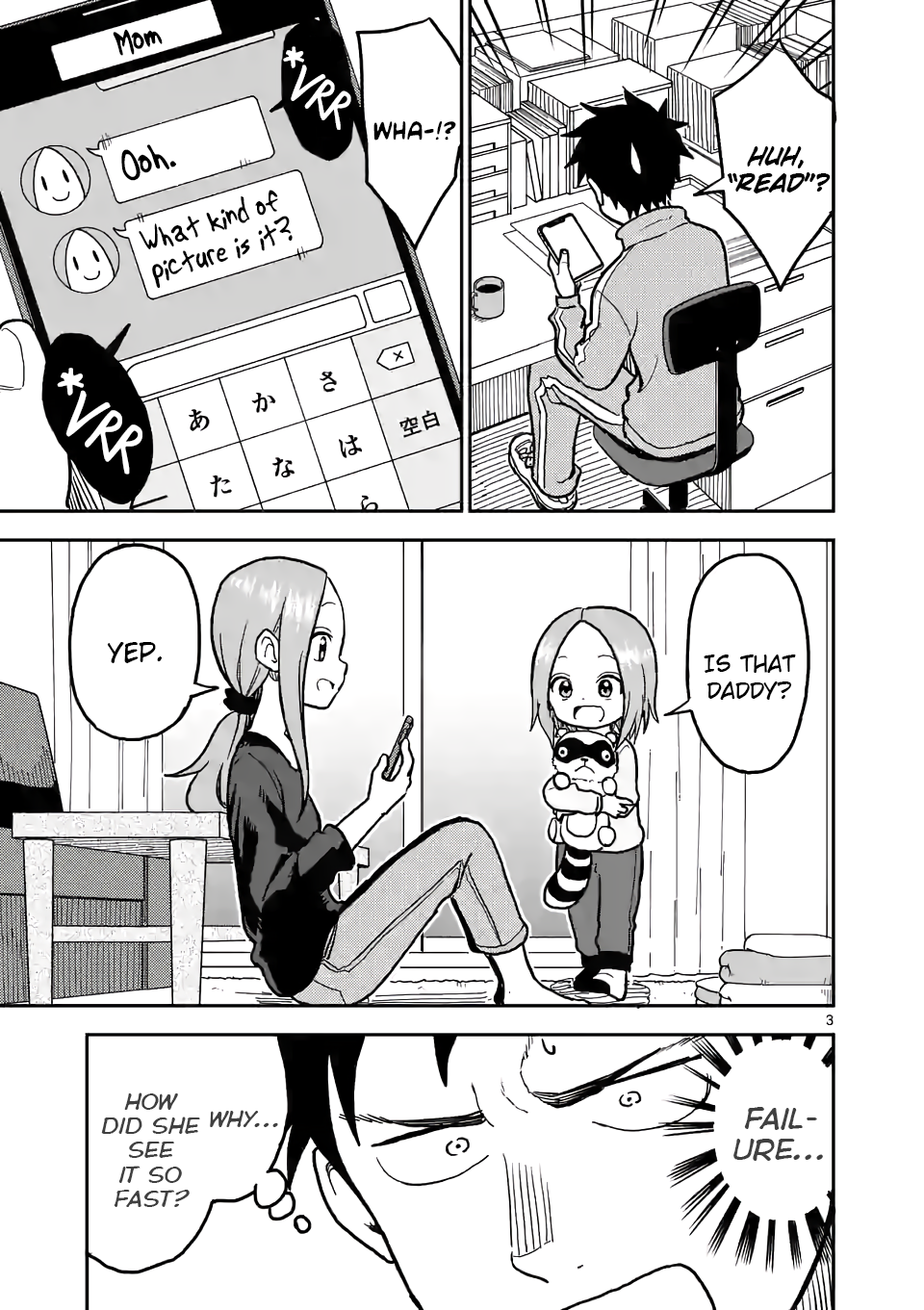 Karakai Jouzu no (Moto) Takagi-san chapter 113 page 3