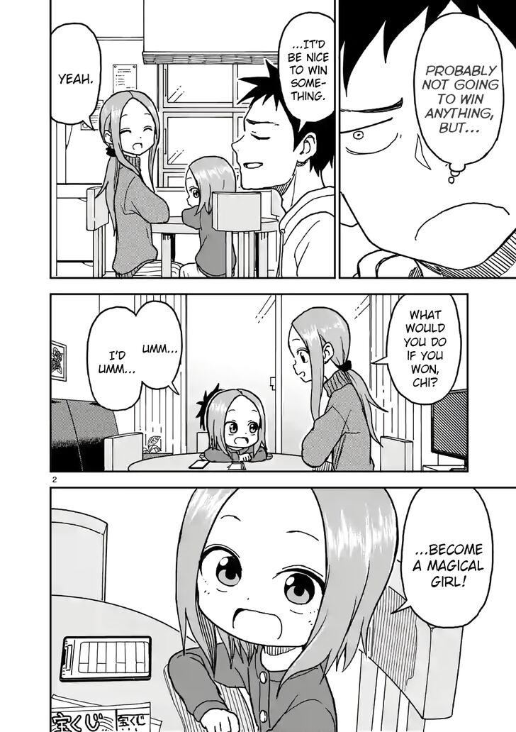 Karakai Jouzu no (Moto) Takagi-san chapter 119 page 2