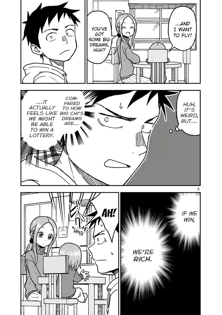 Karakai Jouzu no (Moto) Takagi-san chapter 119 page 3