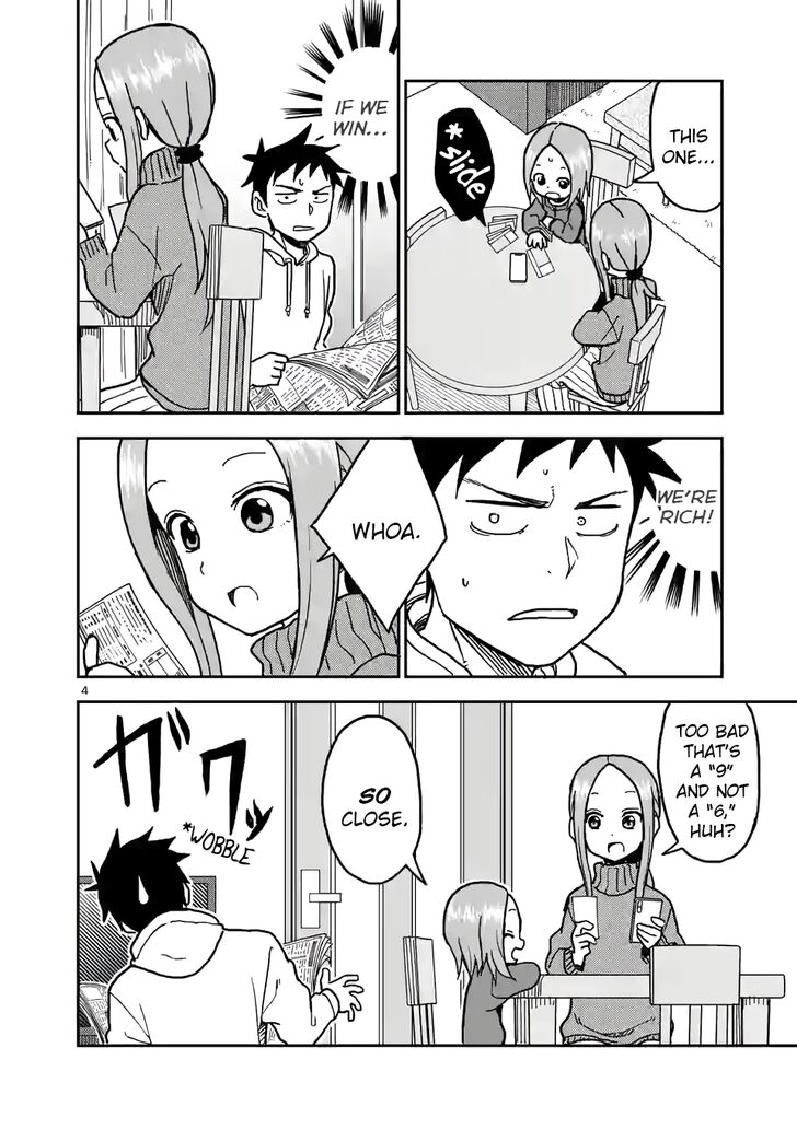 Karakai Jouzu no (Moto) Takagi-san chapter 119 page 4