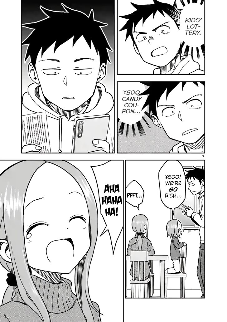Karakai Jouzu no (Moto) Takagi-san chapter 119 page 7