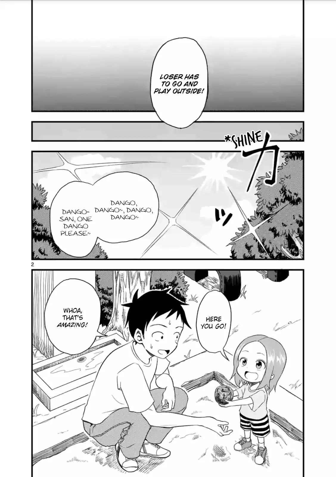 Karakai Jouzu no (Moto) Takagi-san chapter 12 page 2