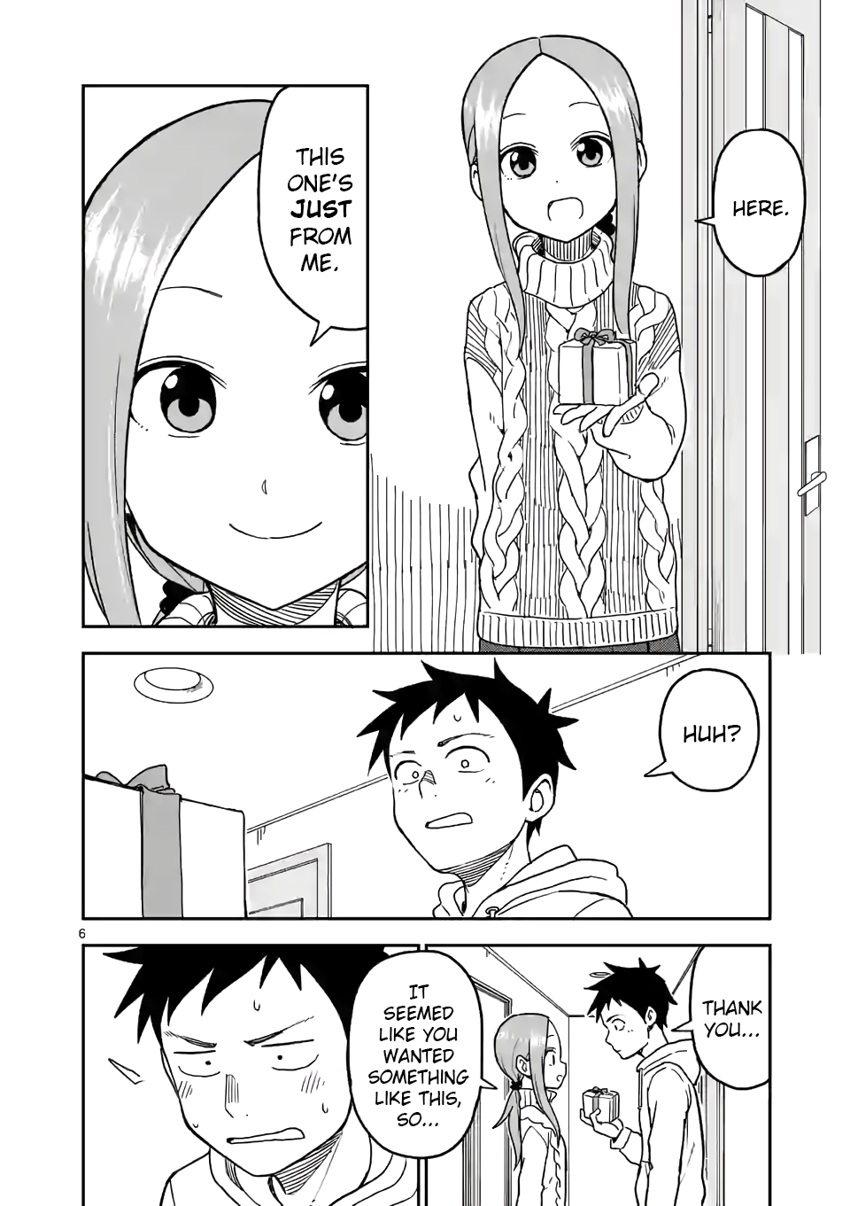 Karakai Jouzu no (Moto) Takagi-san chapter 122 page 6