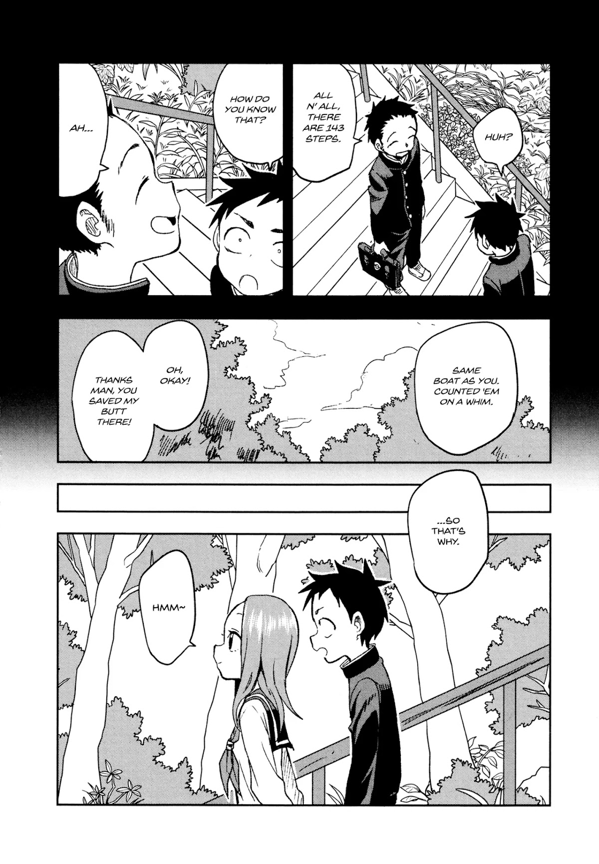 Karakai Jouzu no (Moto) Takagi-san chapter 123.5 page 8