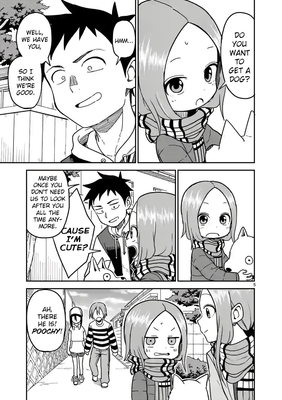 Karakai Jouzu no (Moto) Takagi-san chapter 123 page 5