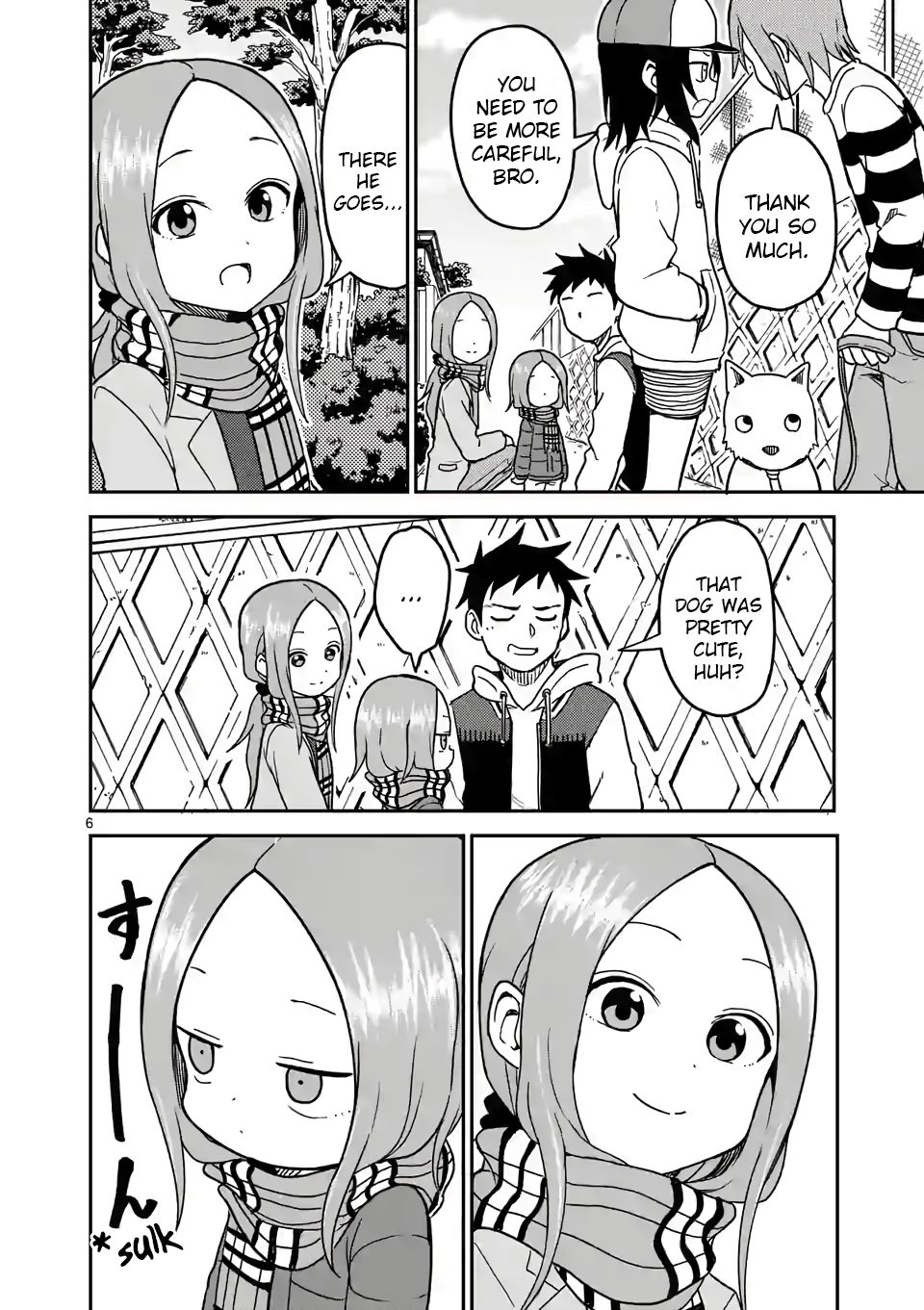 Karakai Jouzu no (Moto) Takagi-san chapter 123 page 6