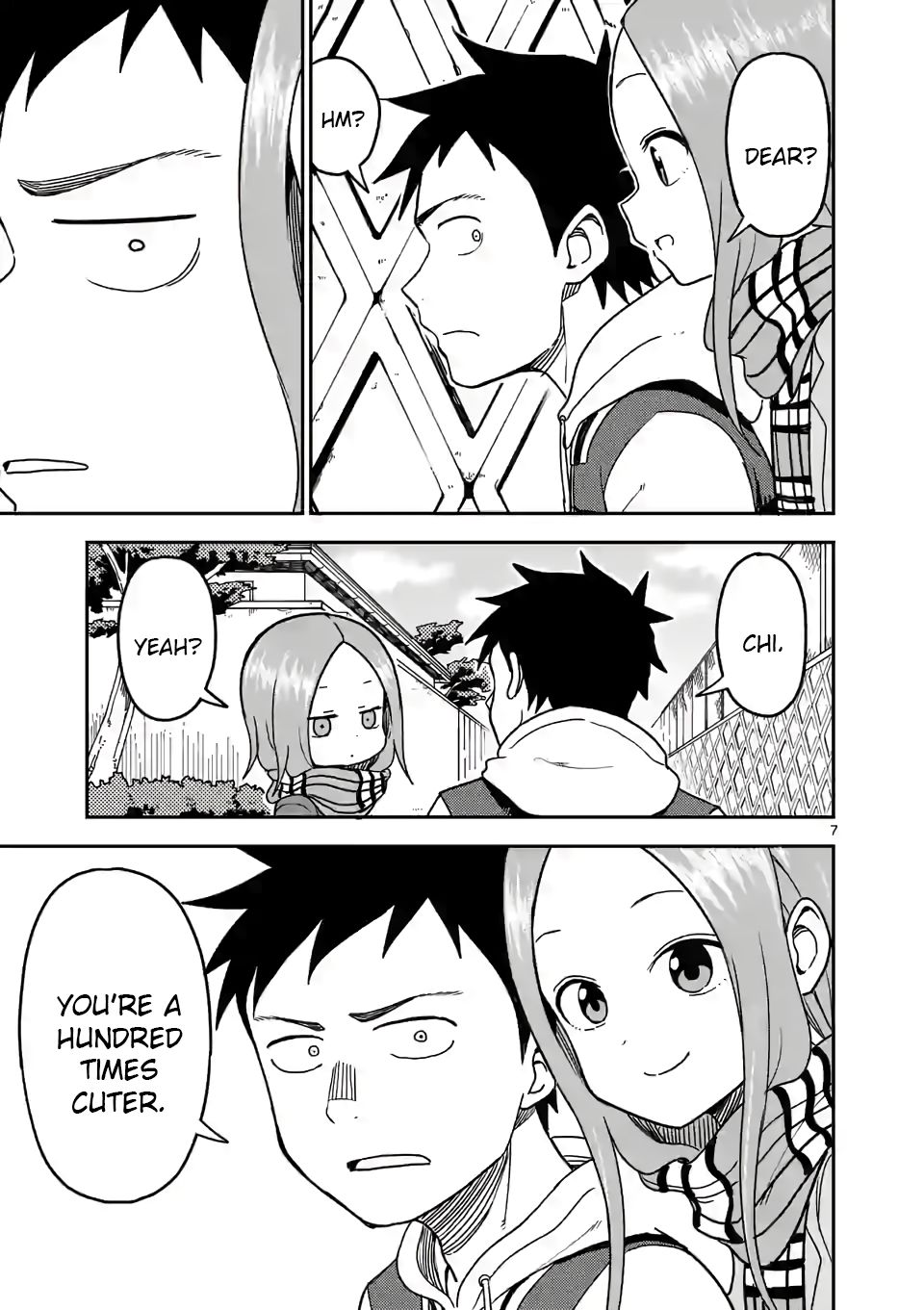 Karakai Jouzu no (Moto) Takagi-san chapter 123 page 7