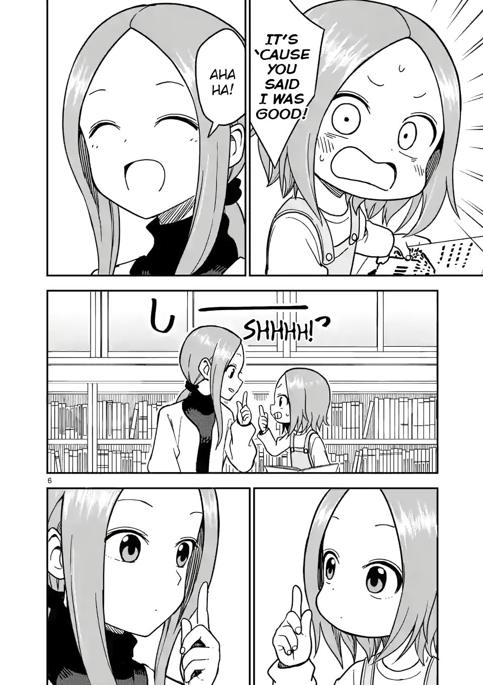 Karakai Jouzu no (Moto) Takagi-san chapter 124 page 6