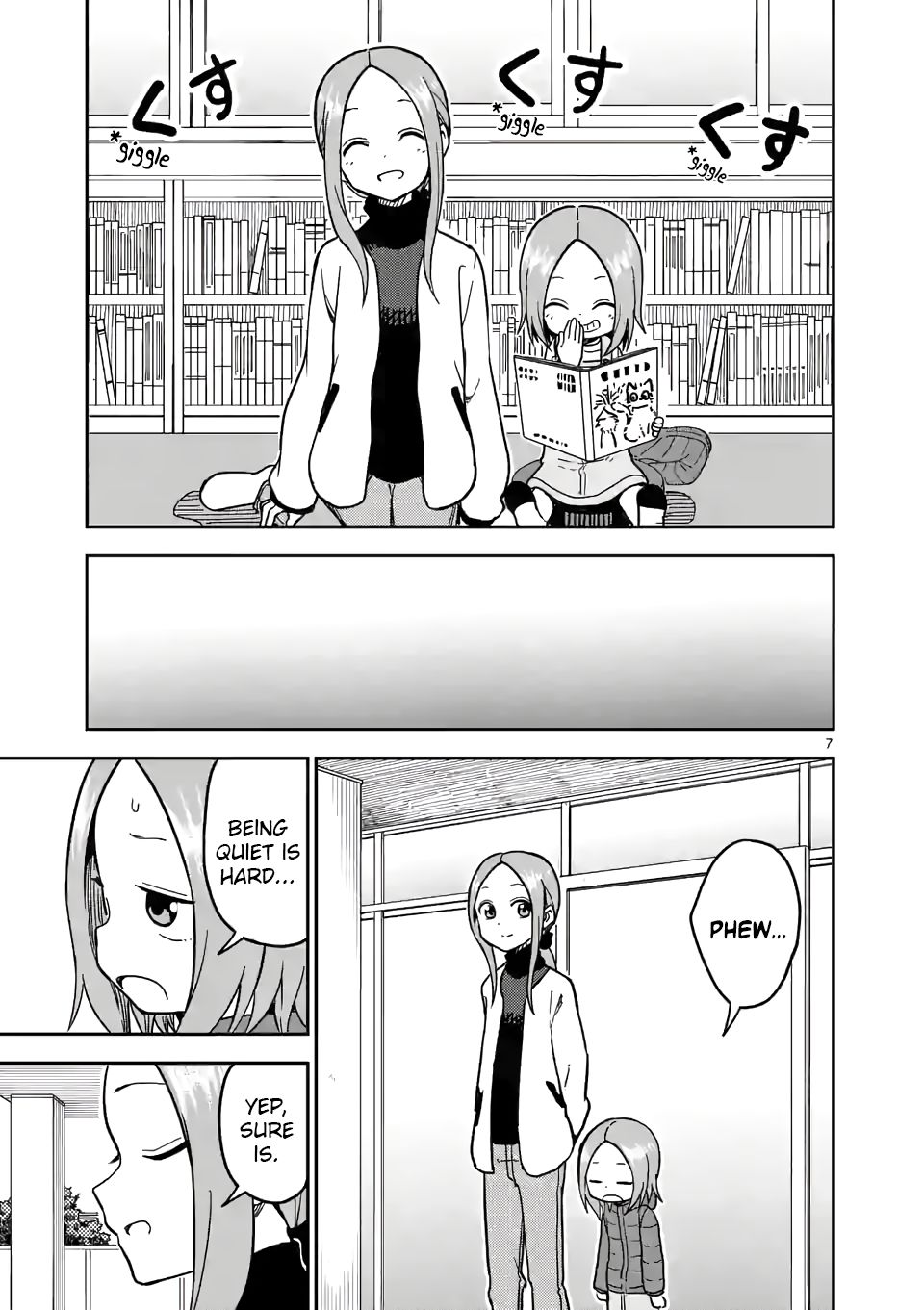 Karakai Jouzu no (Moto) Takagi-san chapter 124 page 7