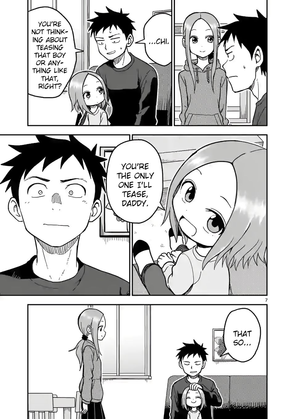 Karakai Jouzu no (Moto) Takagi-san chapter 128 page 7