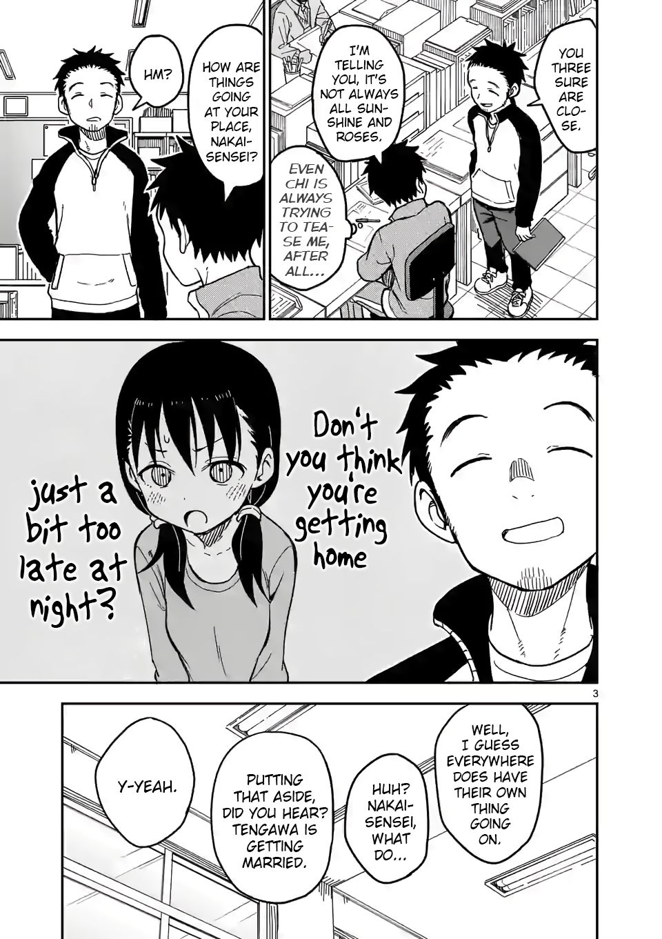 Karakai Jouzu no (Moto) Takagi-san chapter 129 page 3