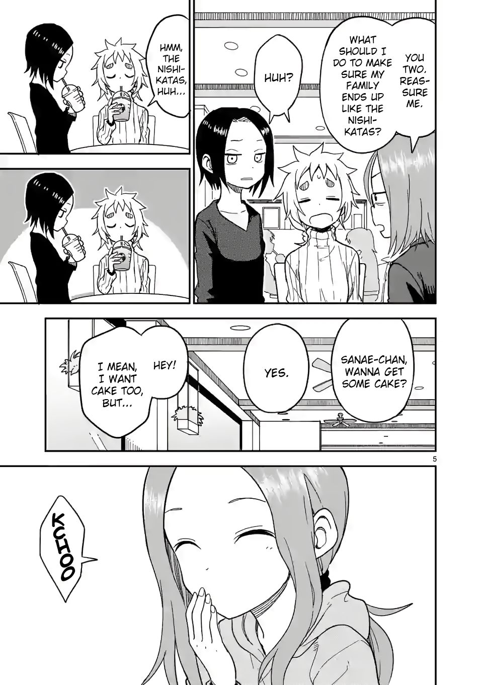 Karakai Jouzu no (Moto) Takagi-san chapter 129 page 5