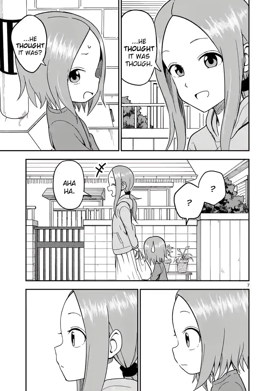 Karakai Jouzu no (Moto) Takagi-san chapter 129 page 7