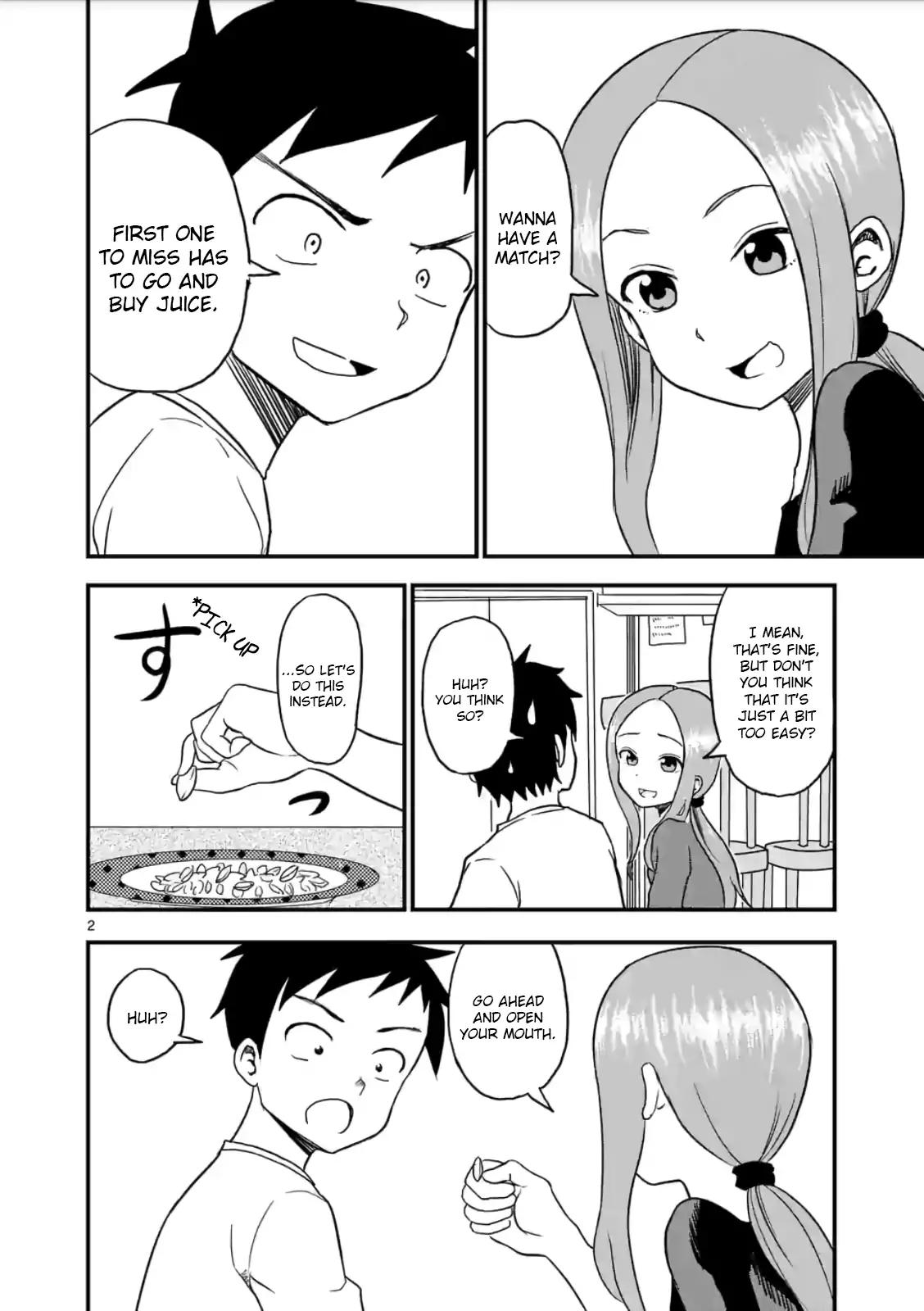 Karakai Jouzu no (Moto) Takagi-san chapter 13 page 2