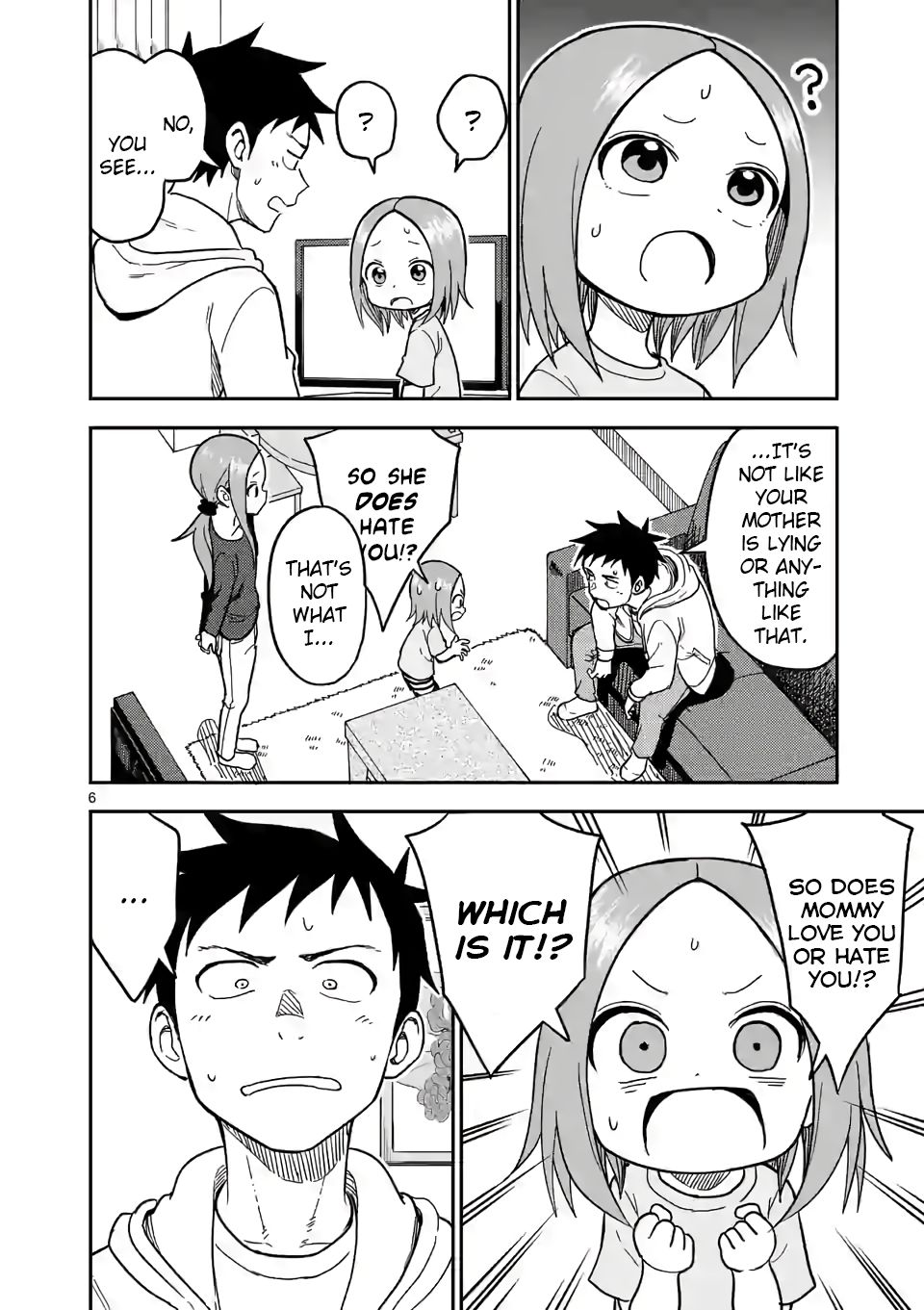 Karakai Jouzu no (Moto) Takagi-san chapter 130 page 6