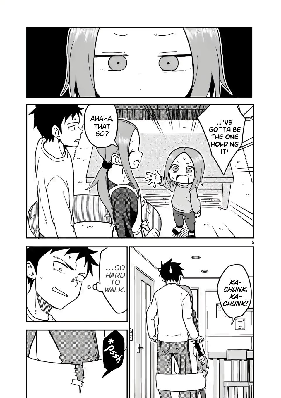 Karakai Jouzu no (Moto) Takagi-san chapter 131 page 5
