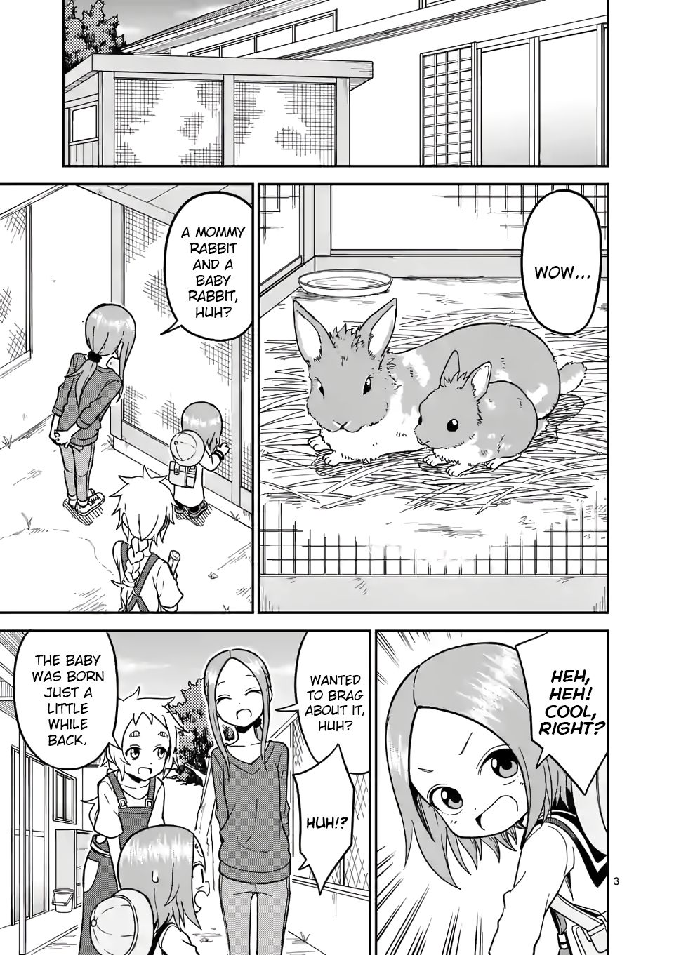 Karakai Jouzu no (Moto) Takagi-san chapter 135 page 3