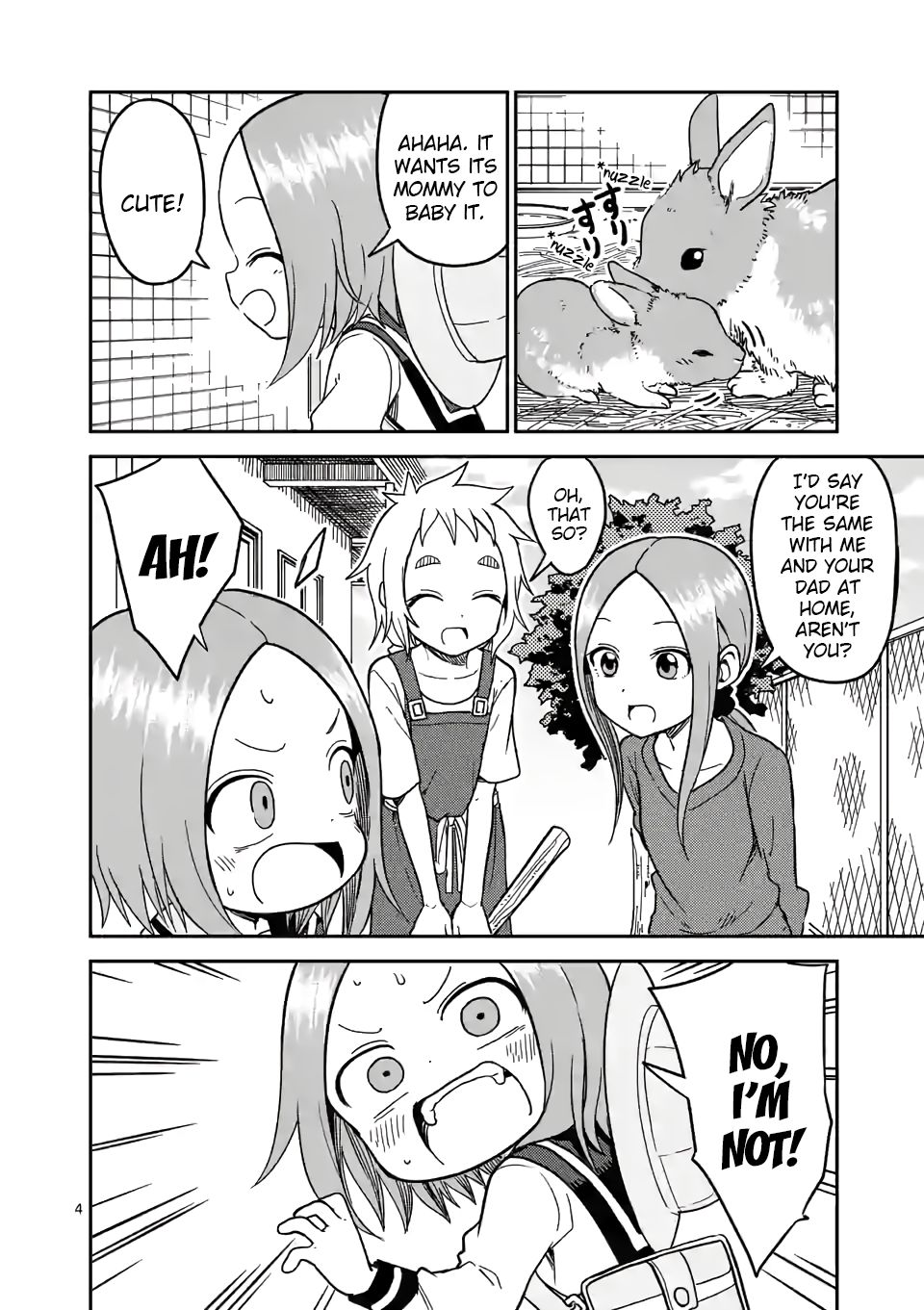 Karakai Jouzu no (Moto) Takagi-san chapter 135 page 4