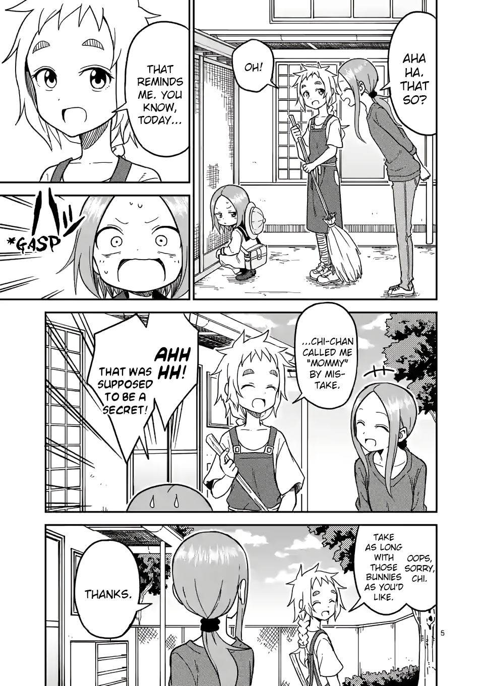 Karakai Jouzu no (Moto) Takagi-san chapter 135 page 5