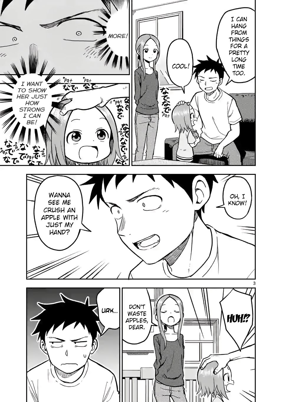 Karakai Jouzu no (Moto) Takagi-san chapter 141 page 3