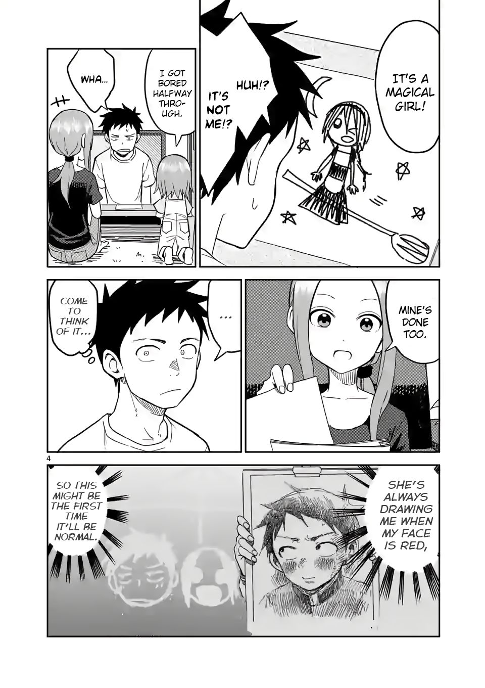 Karakai Jouzu no (Moto) Takagi-san chapter 143 page 4