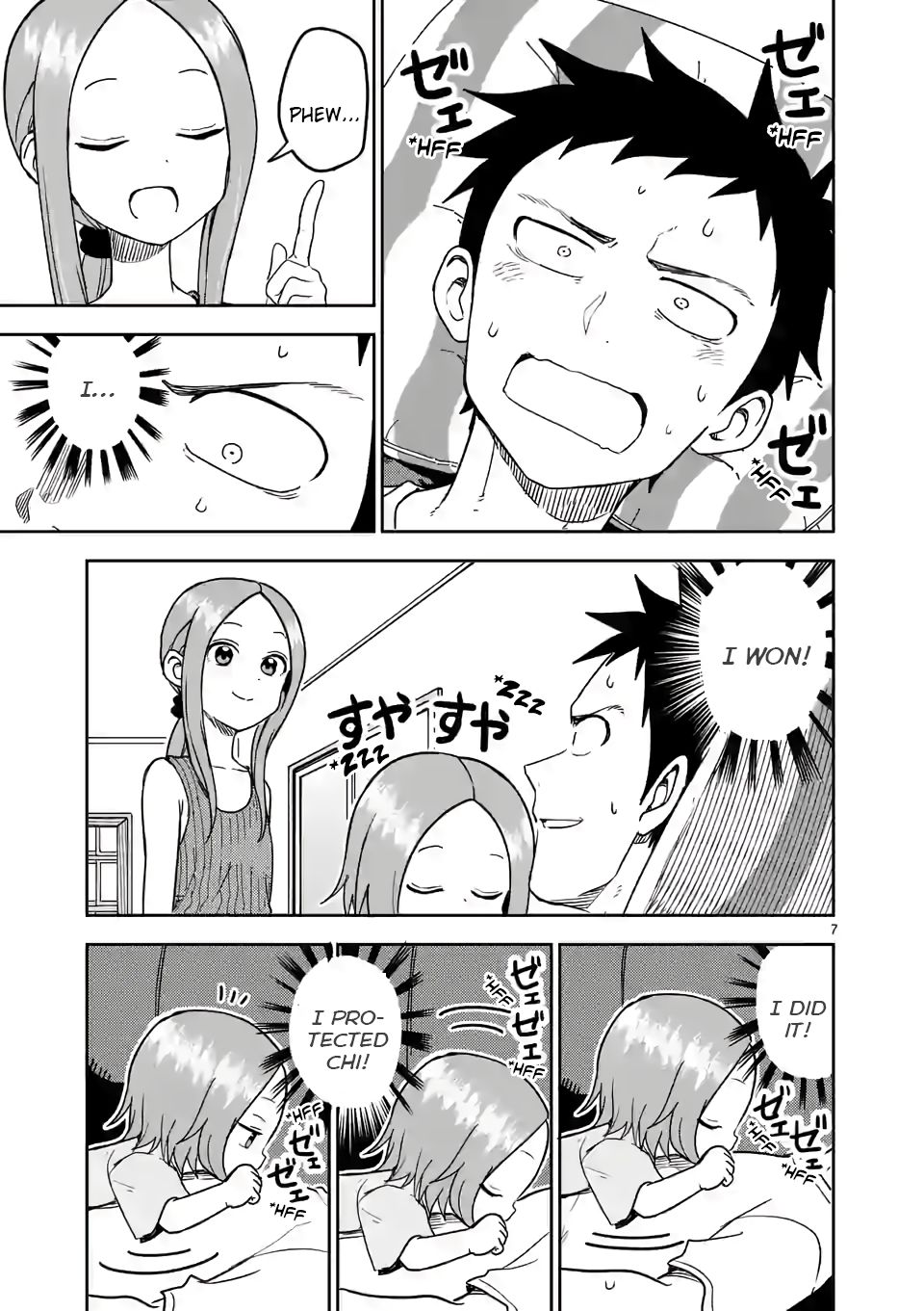 Karakai Jouzu no (Moto) Takagi-san chapter 146 page 7