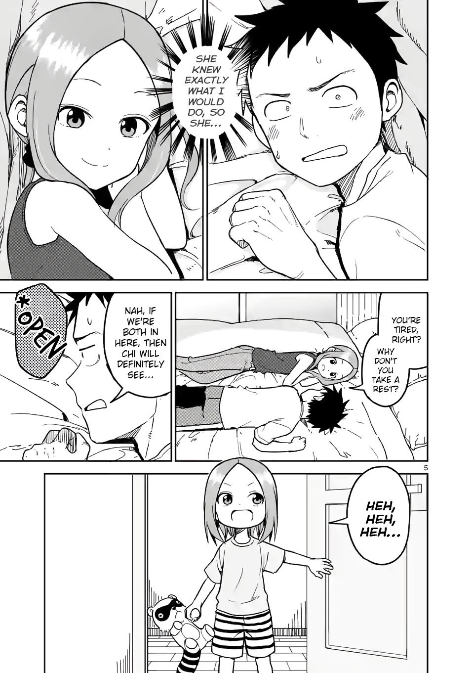 Karakai Jouzu no (Moto) Takagi-san chapter 147 page 5