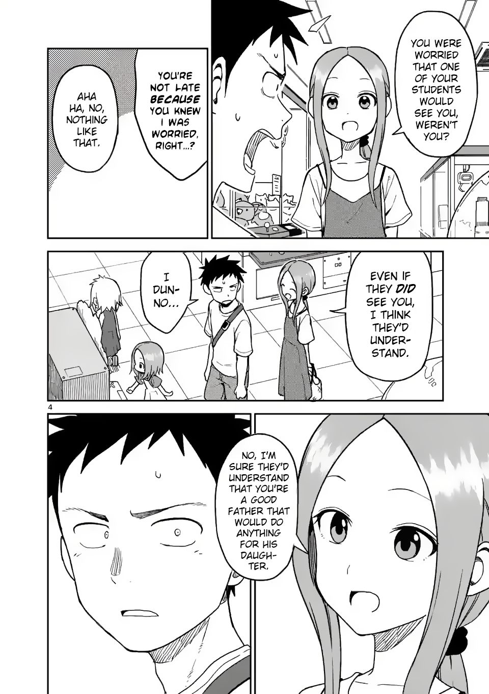 Karakai Jouzu no (Moto) Takagi-san chapter 148 page 4